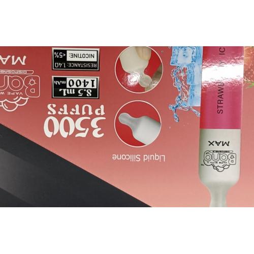 Bang Max Electronic Cigarette Factory Direct Sale 3500Puffs