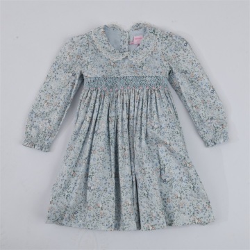 Cute Floral Long-sleeved Skirt Autumn