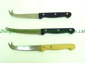 Stainless steel cheese knife