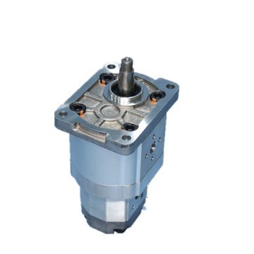 concrete mixing station external double gear pump