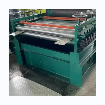 Automatic Heavy Duty Metal Embossing Machine (Max 6mm*1500mm) - Customized and Electric Option Available, CE & CN Certified