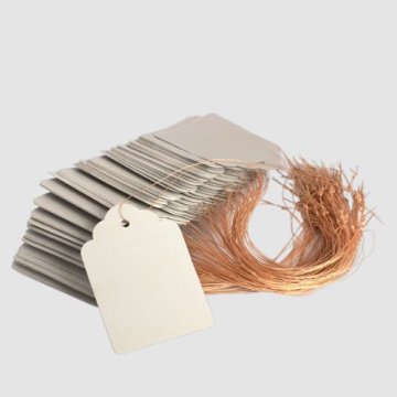 100pcs/lot Plastic Plants Tags Flowers Markers Nursery Trees Hanging Labels with Line Garden Supplies