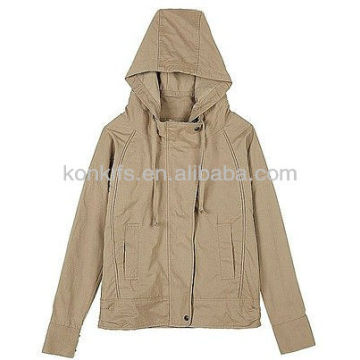 custom made casual ladies jacket with cap china