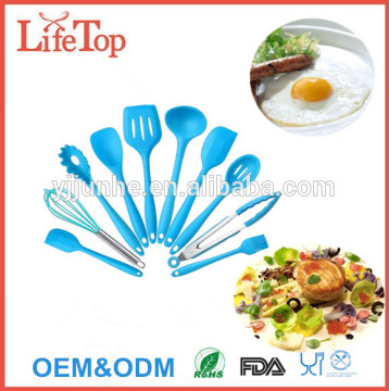 10-Piece Premium Non-Stick Silicone Kitchen Utensil Set, Heat Resistant Cooking Utensils