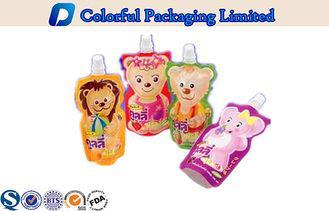 Custom Liquid Packaging Stand up Pouch with Spout , 450ml /
