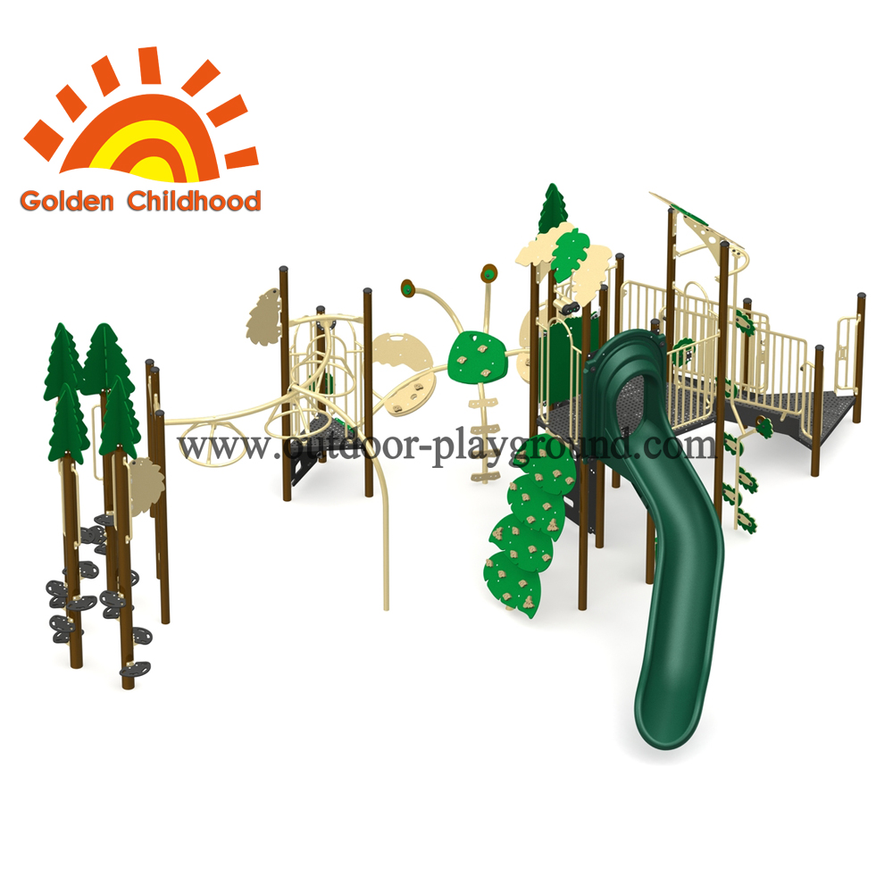 Medium Natural Structure Equipment For Children