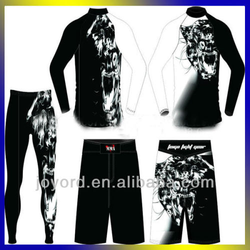 Custom spandex lycra rash guard