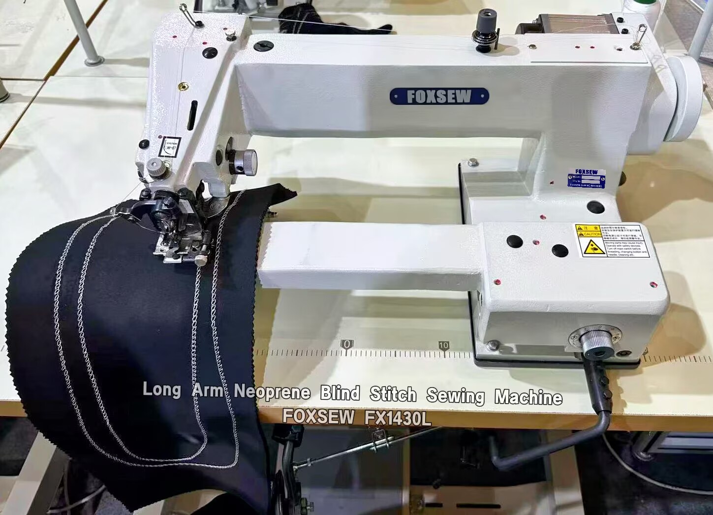 Long Arm Neoprene Blind Stitch Sewing Machine FOXSEW FX1430L -8