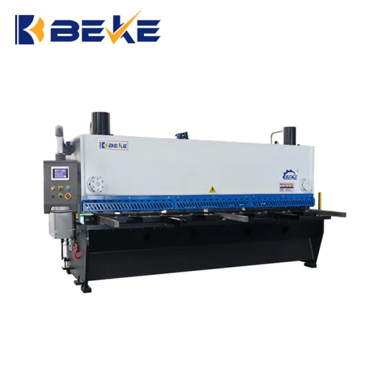 4100x1700x1950 mm QC11K Series CNC Electric Hydraulic Guillotine Shear for Sheet Metal Cutting