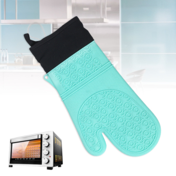 Oven Gloves with Quilted Cotton Lining
