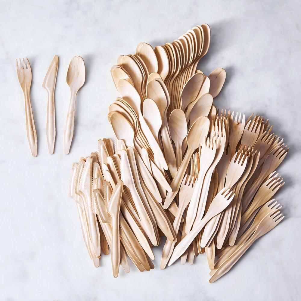 Biodegradable Disposable CPLA Compostable Cutlery Set