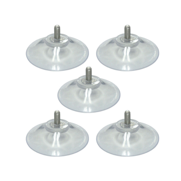 30mm Transparent PVC Suction Cup with Screw Replacement Parts - High Quality M4 M5 M6 M8