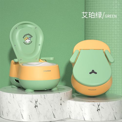 Ny barn toalettträning Plastisk barnpottsgryta Baby Safety Potty Trainer