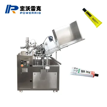Automatic Super Ointment Glue Small Aluminum Tube Filling and Sealing Machine