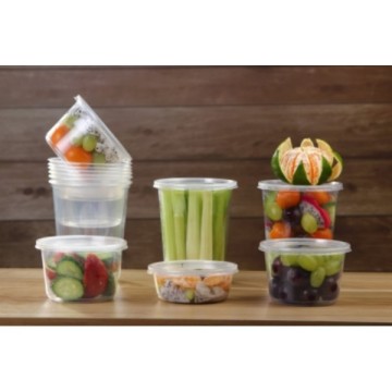 Round Food Container with Lid