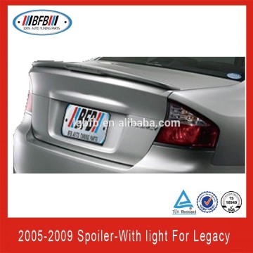 Tuning car spoiler auto rear spoiler with light for Legacy