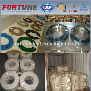 color coated blue metal steel strap for wood pallet packing