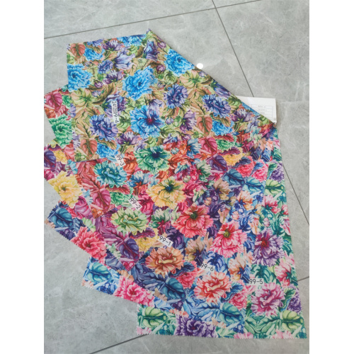 Smoothly 100% Polyester Digital Print Korean Silk Fabric