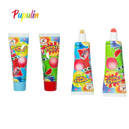 Hot Sales Toothpaste Shape Fruit Flavor Bubble Gum