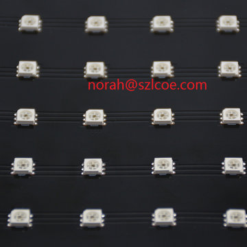 WS2812B LC8812B SMD5050 Flexible Full Color LED Matrix Display Panel 8X8 8X16 16*16 cm