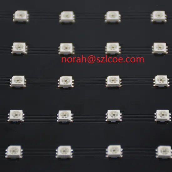 WS2812B LC8812B SMD5050 Flexible Full Color LED Matrix Display Panel 8X8 8X16 16*16 cm