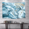 Short plush decorative tapestry