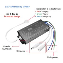 40W LED vészmeghajtó FAT-LED-F1A-2