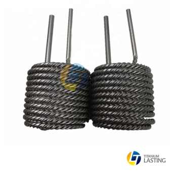 ASTM B338 Titanium Coil Spiral Tube Pipe fittings
