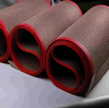 PTFE Coated Fiberglass mesh conveyor belt