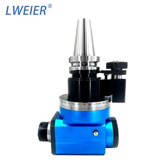 BT40 ER20/25/32/40 CNC Angle Head for Drilling, Tapping, and Milling Machines