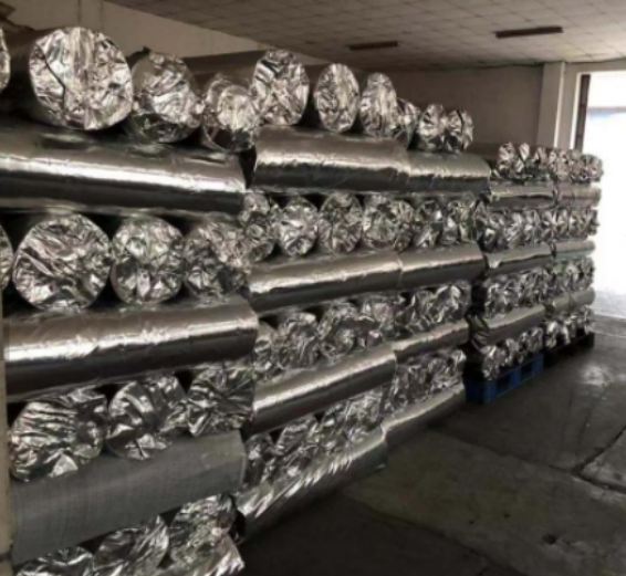 Double-sided Aluminium Foil Coated Fabric Coated