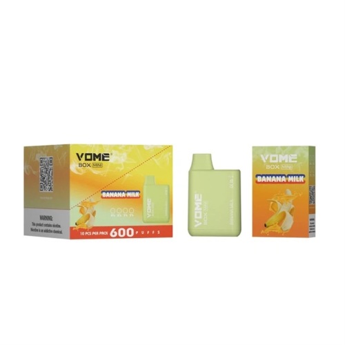 Vome Box Mini 600 Puffs TPD Version Disposable Vape 12 Flavors Available