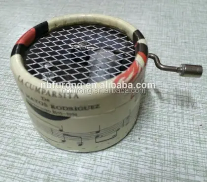 Custom Song Hand Crank Music Box