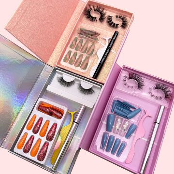 Hot Selling Luxury Full Cover Gel Press-On Nail Extensions: Τελευταία Faux Nail Designs