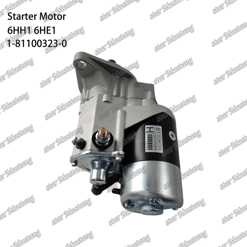 6HH1 6HE1 Starter Motor 11T 24V 4.5KW - Compatible with Isuzu Engine Parts