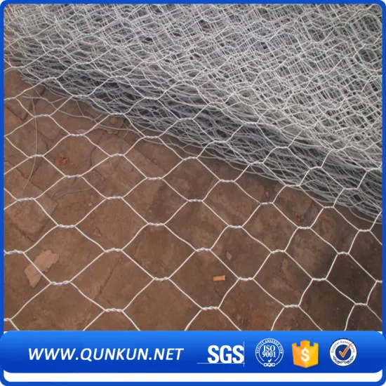 Hexagonal wire mesh for chicken wire mesh