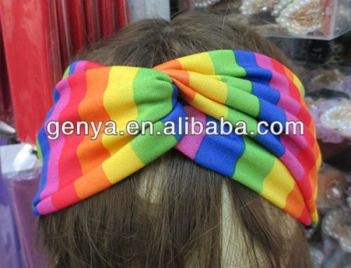 Mixed Fluorescent Color Headband