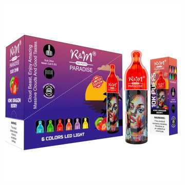 R&M Paradise 10K Puffs Great Vape Best Puff