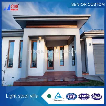 prefabricated Light Steel Materials Villa