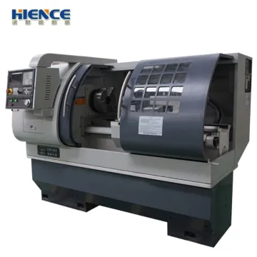 cnc brass lathe turning machine mechanical parts with CE CK6140