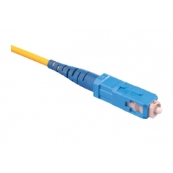 Single Mode SC-connector op 3 mm beklede glasvezel