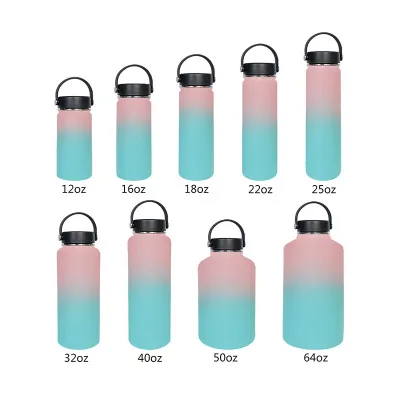 Personal tailor water cup making color changing bottle