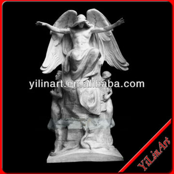 Male Angel Overlook the World, Archangel Figure Statues YL-R443