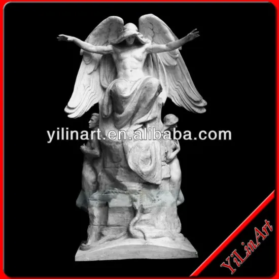 Male Angel Overlook the World, Archangel Figure Statues YL-R443