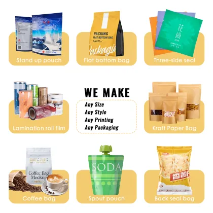 Wholesale Custom Printed Waterproof Recyclable Snack Bags for Mini Crunchies
