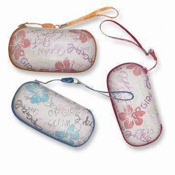 EVA Glass Cases Covered with Polyester and Cloth, Available in Various Designs
