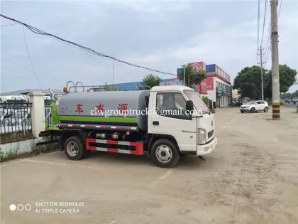 FAW Cheap water cannon tank truck
