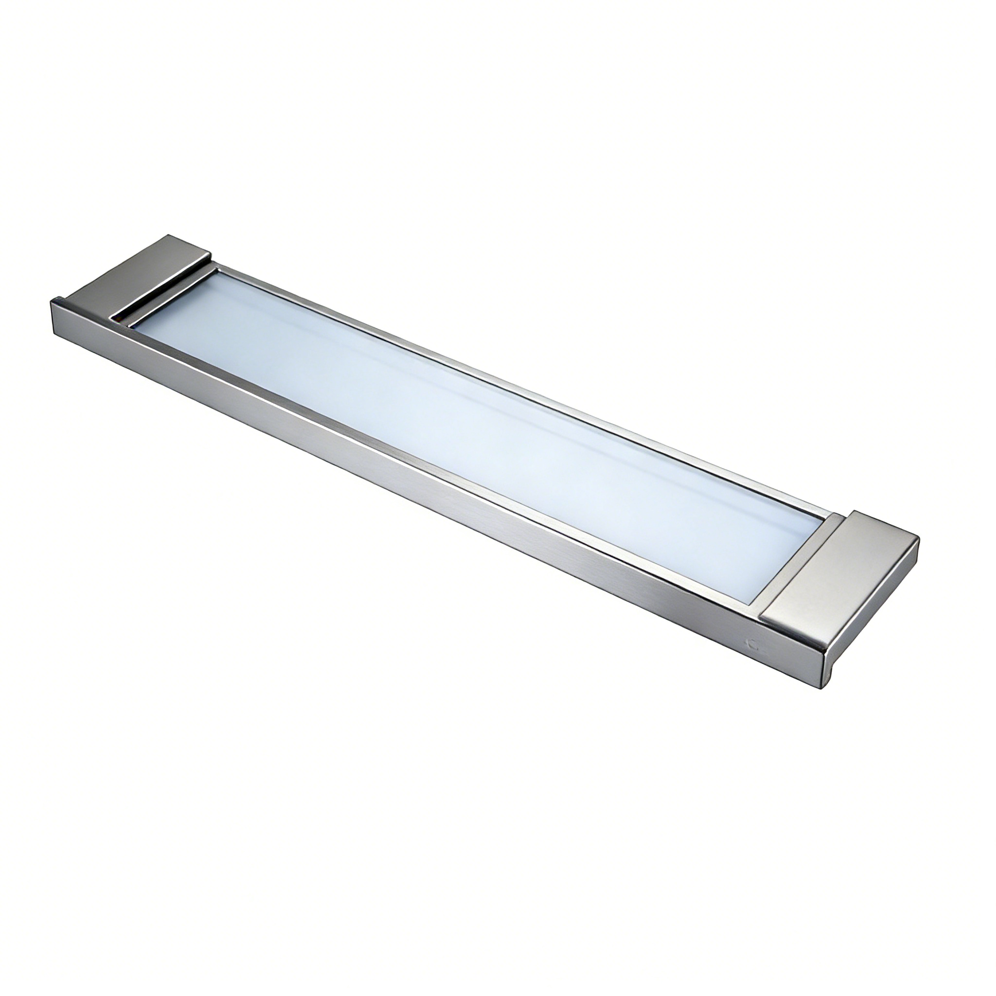 glass bathroom shelves