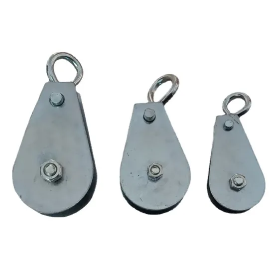 Best Selling Single Wheel Suspension Fixed Pulley - Manual Wire Rope Alloy Steel Pulley