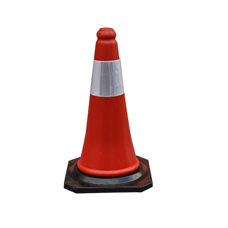 50cm orange PE plastic traffic cones